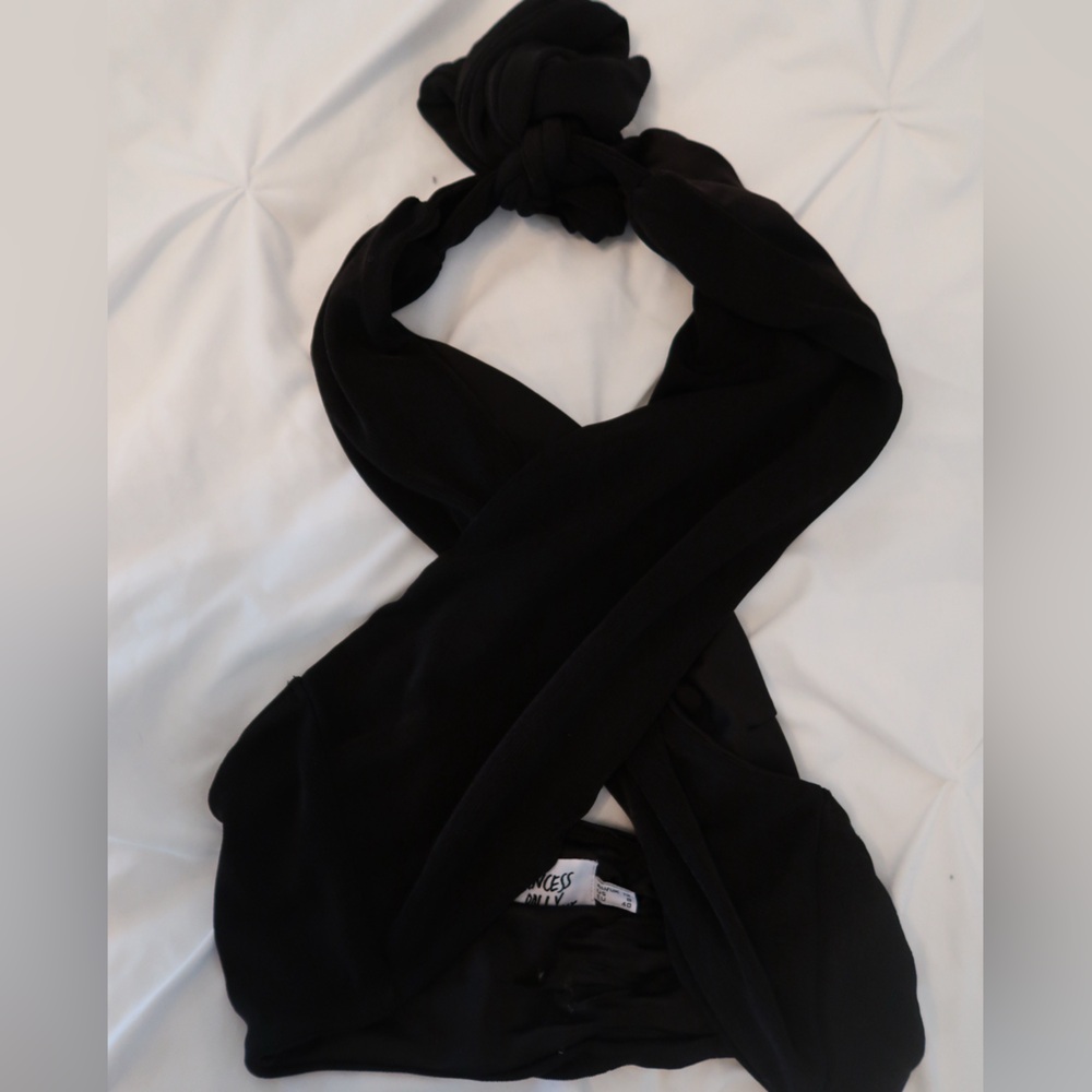 Princess Polly Black halter top